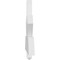 Ekena Millwork Kennewick Architectural Grade PVC Gable Bracket, 96"W x 20"H x 2"D x 6"F, 5/12 Pitch GBP096X20X0206KEN00 - alternate 4